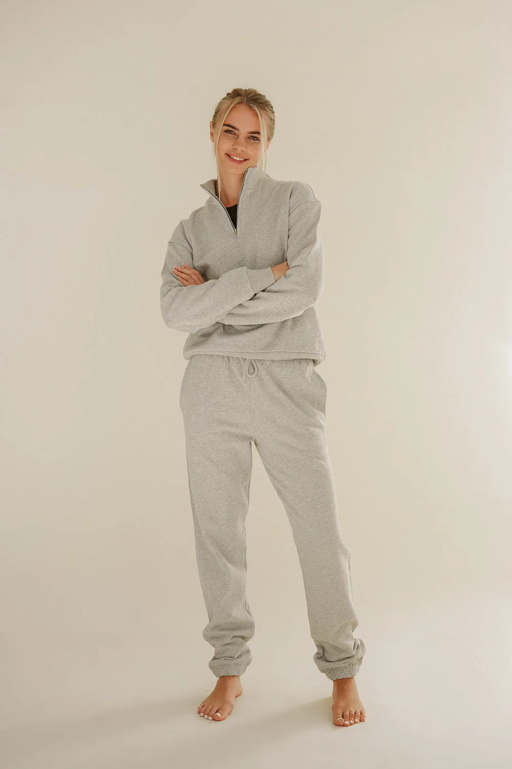 AAMY PANTS LIGHT GREY