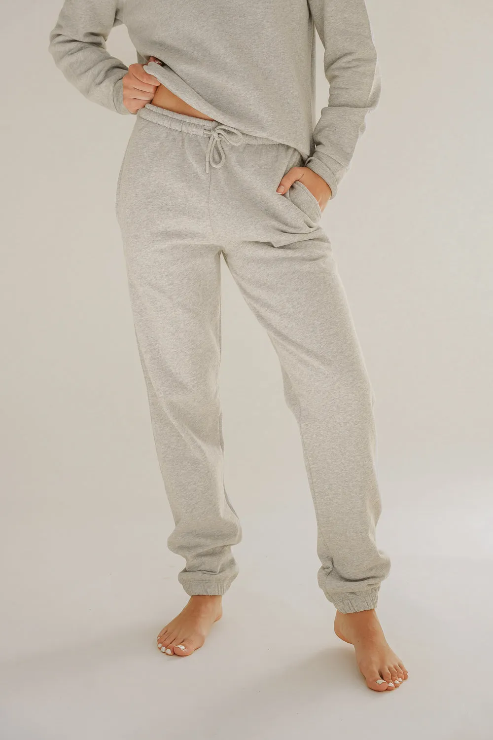 AAMY PANTS LIGHT GREY