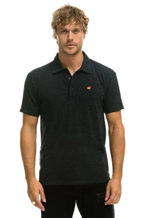 AVIATOR NATION POLO - CHARCOAL