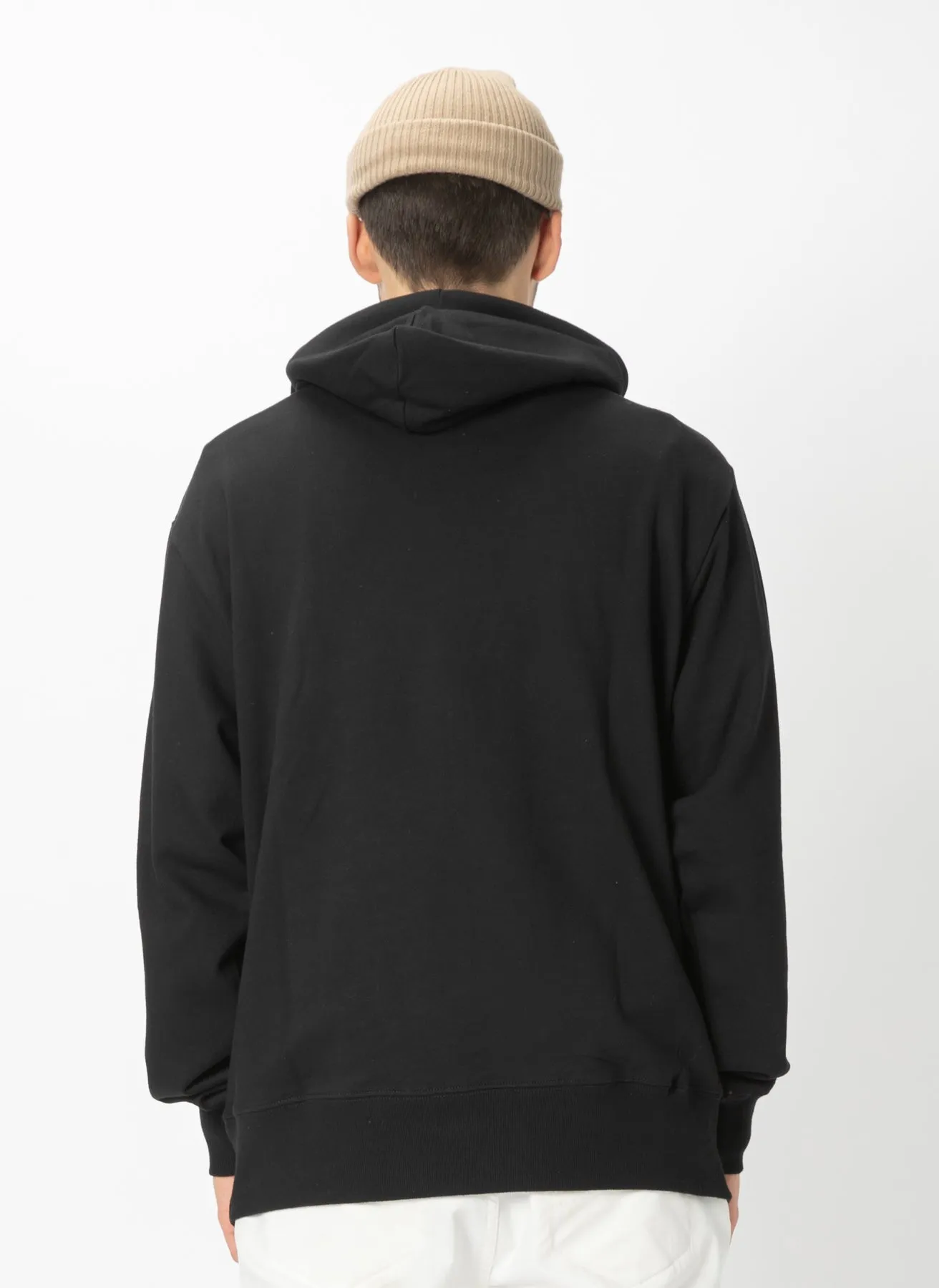 Barney Cools Hood Embro Sweatshirt Black