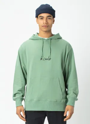 Barney Cools Hood Embro Sweatshirt Herb