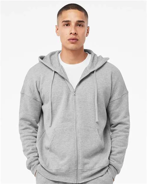 BELLA   CANVAS Unisex Sponge Fleece DTM Full-Zip Hoodie 3759