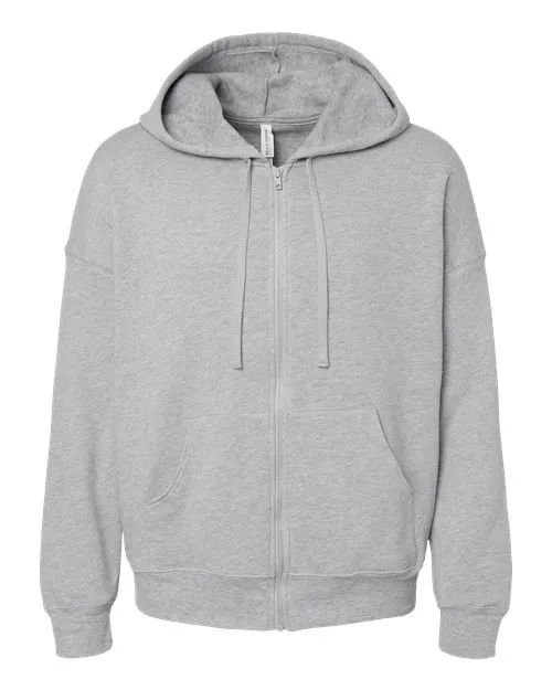 BELLA   CANVAS Unisex Sponge Fleece DTM Full-Zip Hoodie 3759