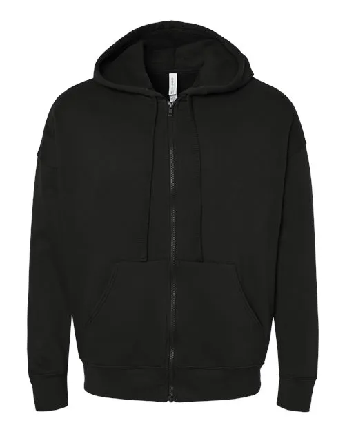 BELLA   CANVAS Unisex Sponge Fleece DTM Full-Zip Hoodie 3759