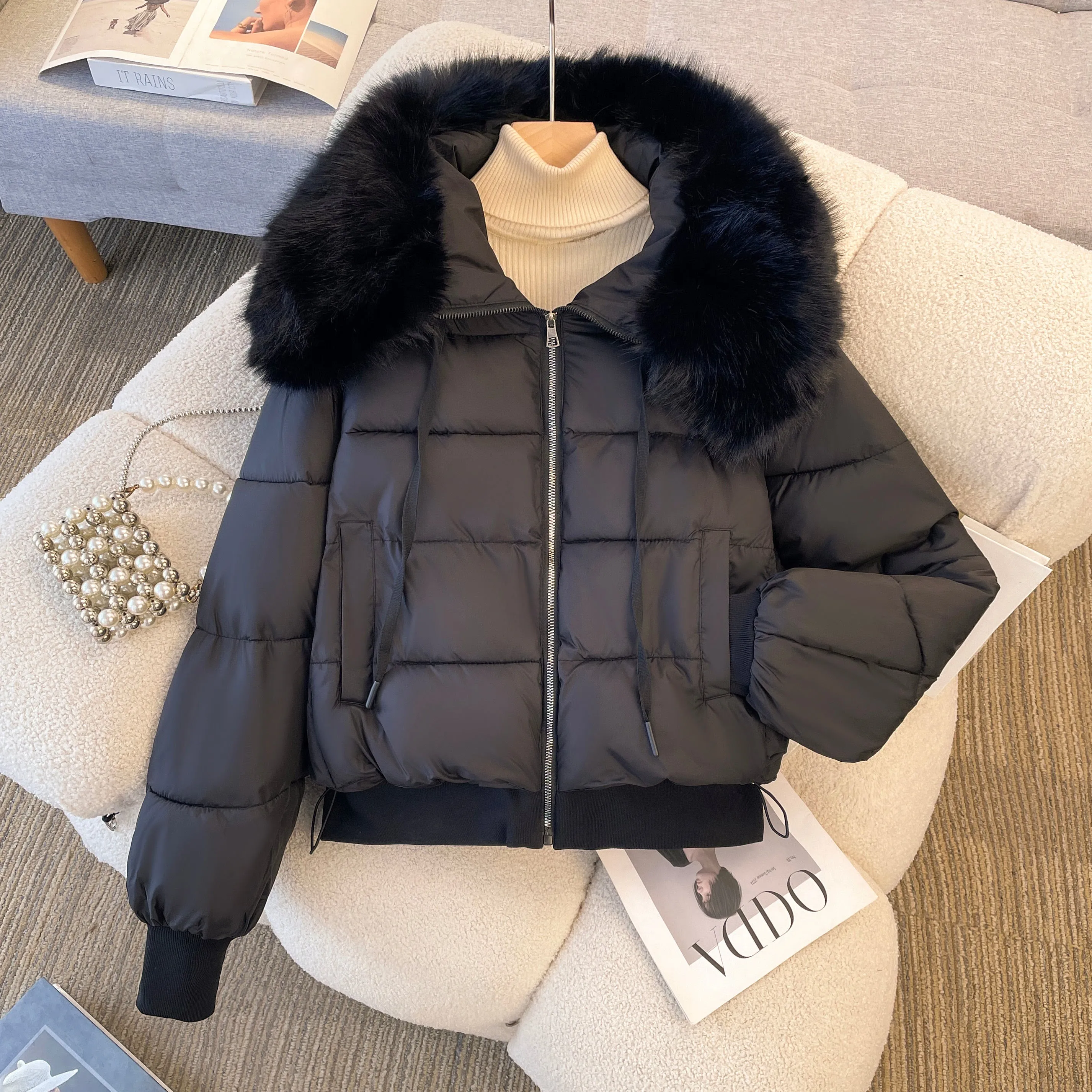 Bellamy Warm Parka Jacket with Fur