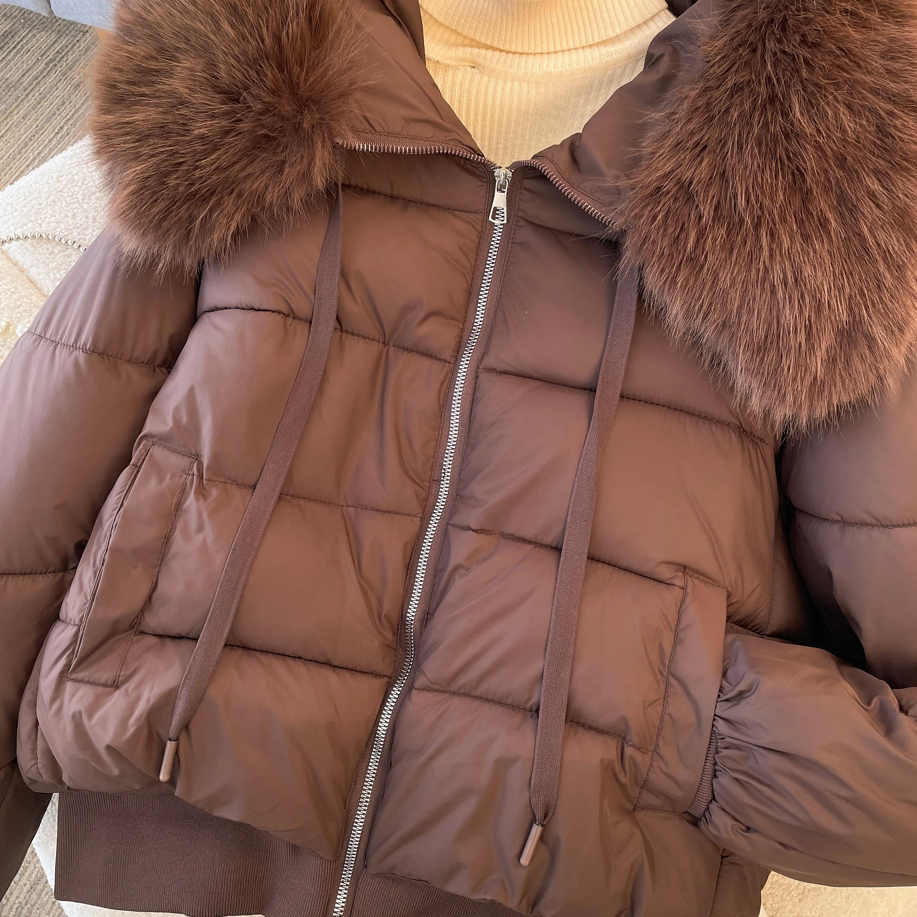 Bellamy Warm Parka Jacket with Fur