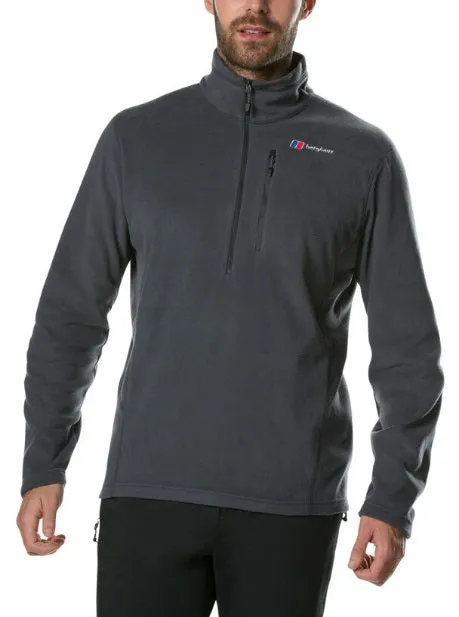 Berghaus Mens Prism ½ Zip Micro PT Fleece Jacket Carbon