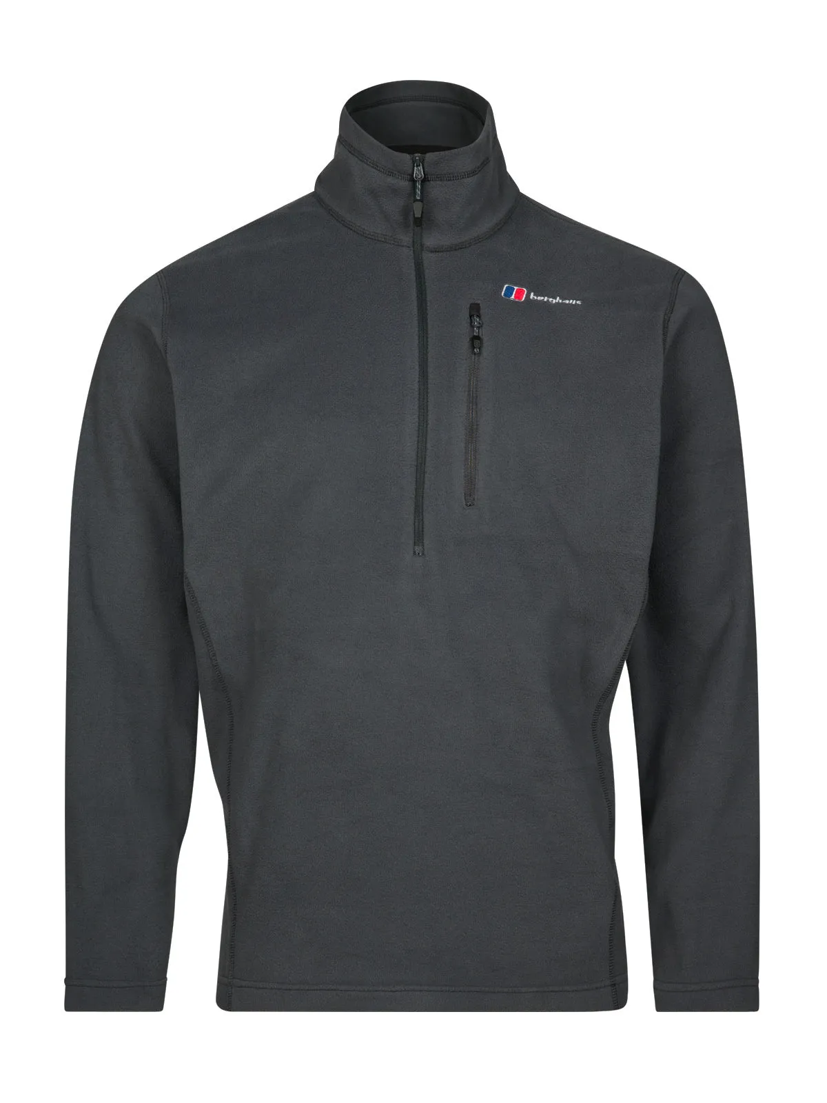 Berghaus Mens Prism ½ Zip Micro PT Fleece Jacket Carbon