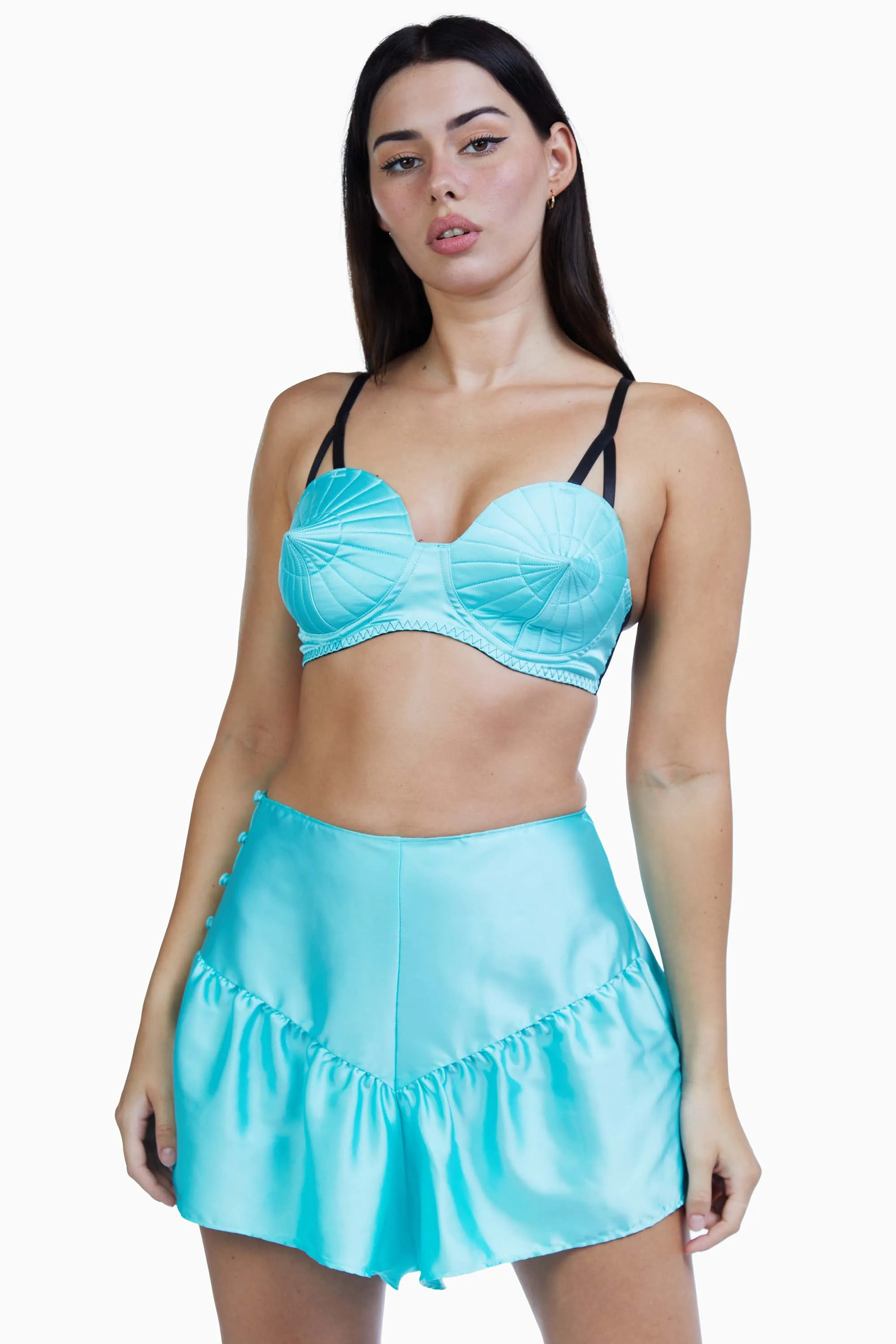 Bettie Page Mint French Knicker