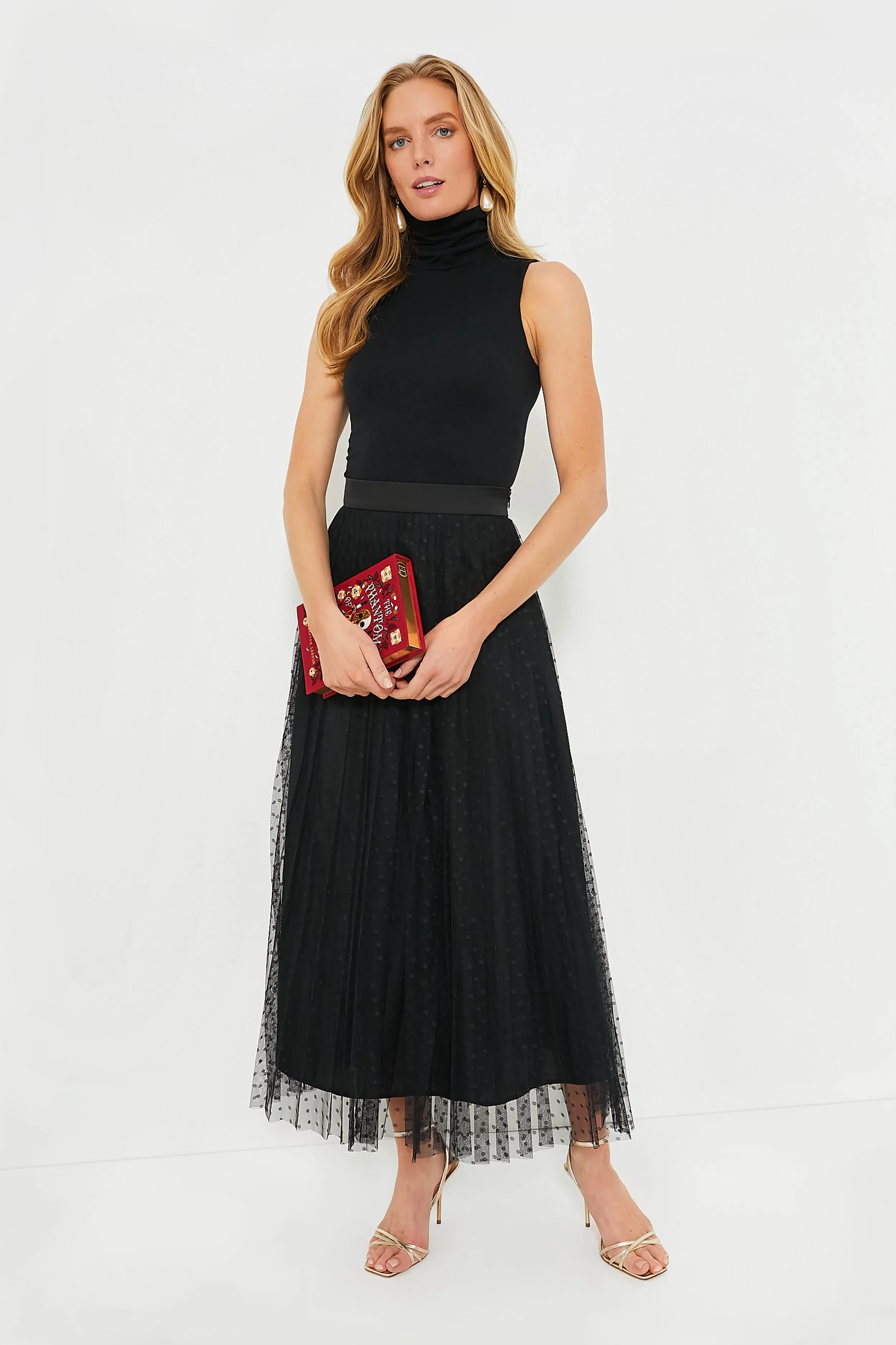 Black Tulle Kirsten Skirt