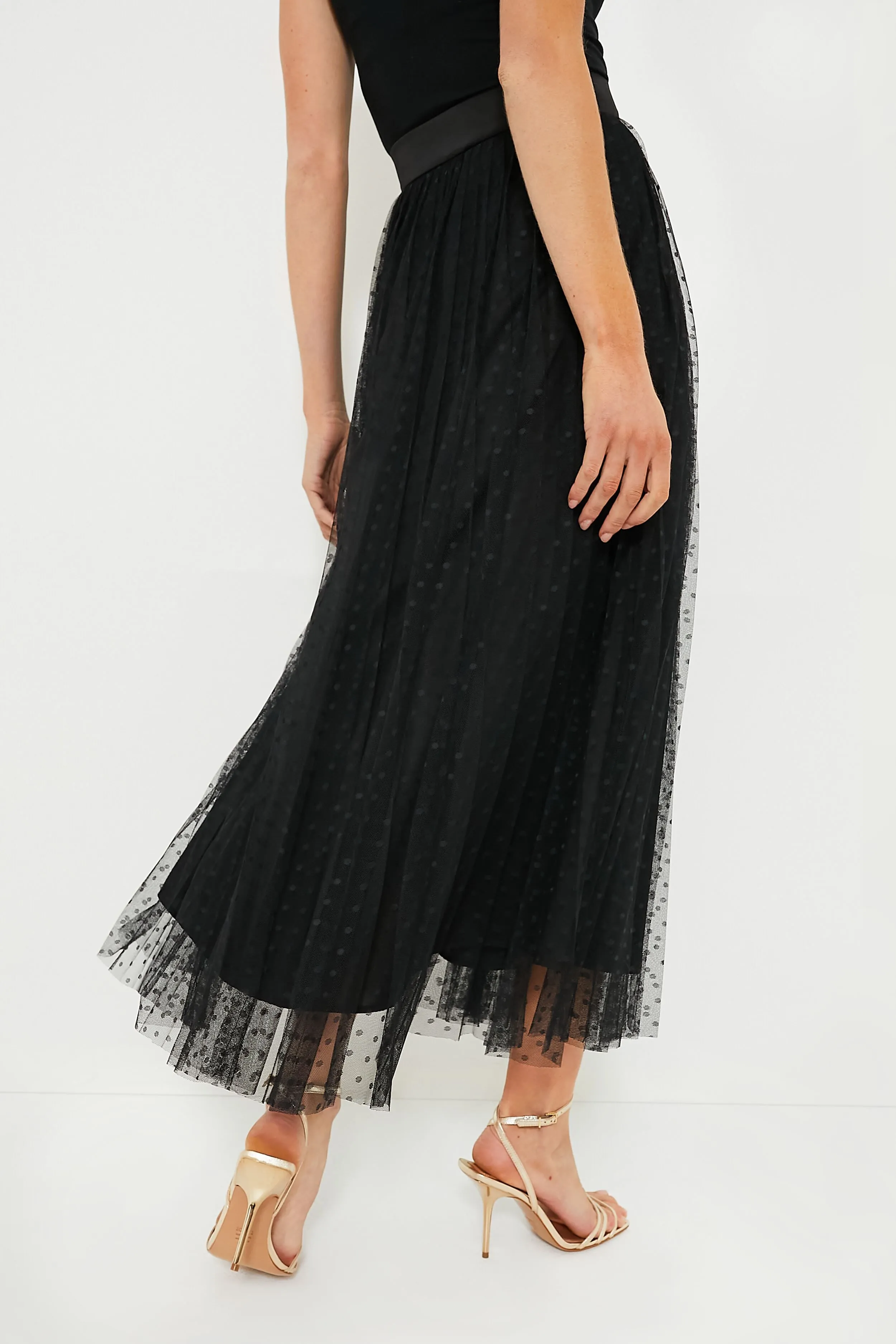 Black Tulle Kirsten Skirt