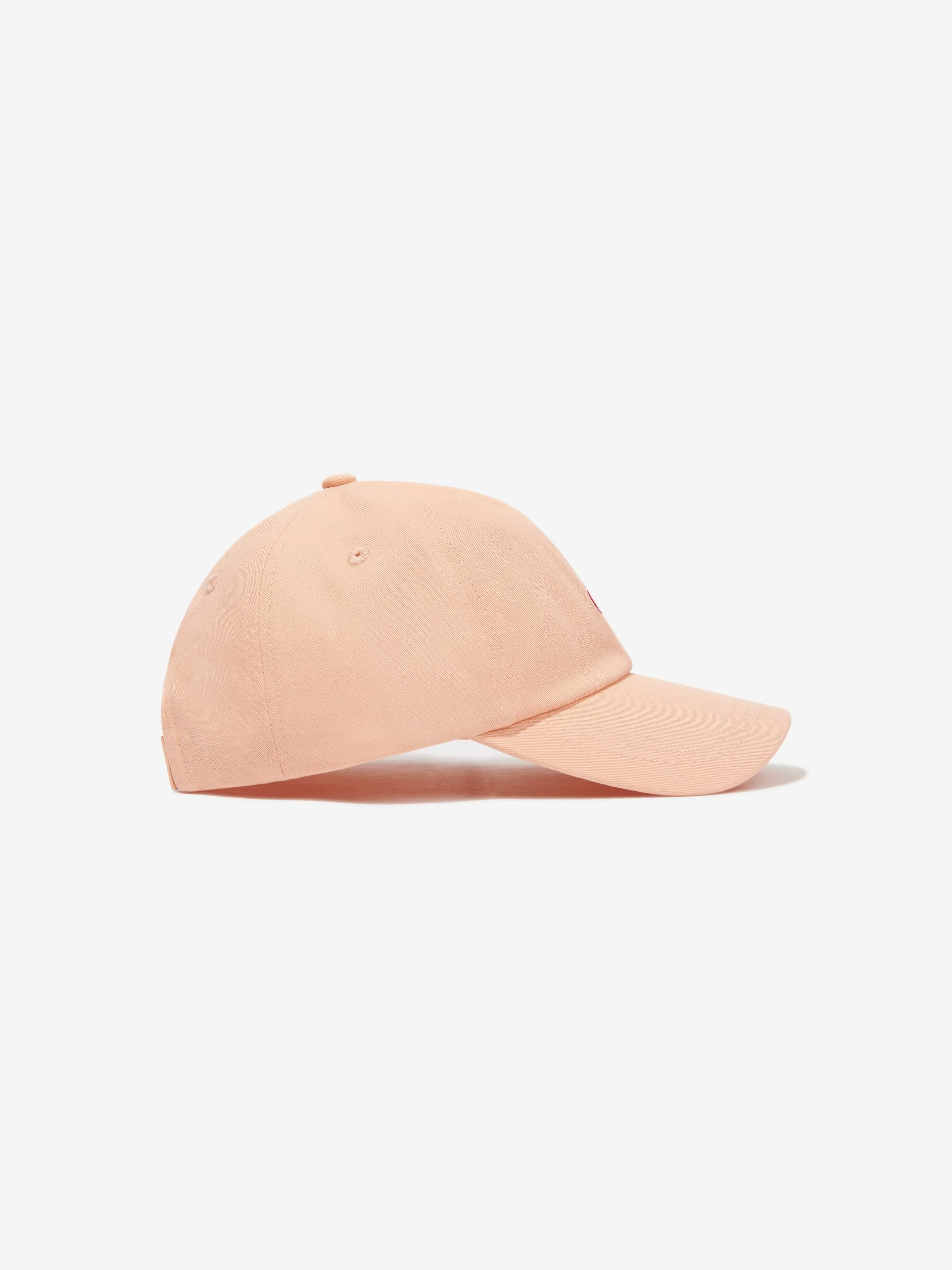 Calvin Klein Kids Monogram Baseball Cap in Peach