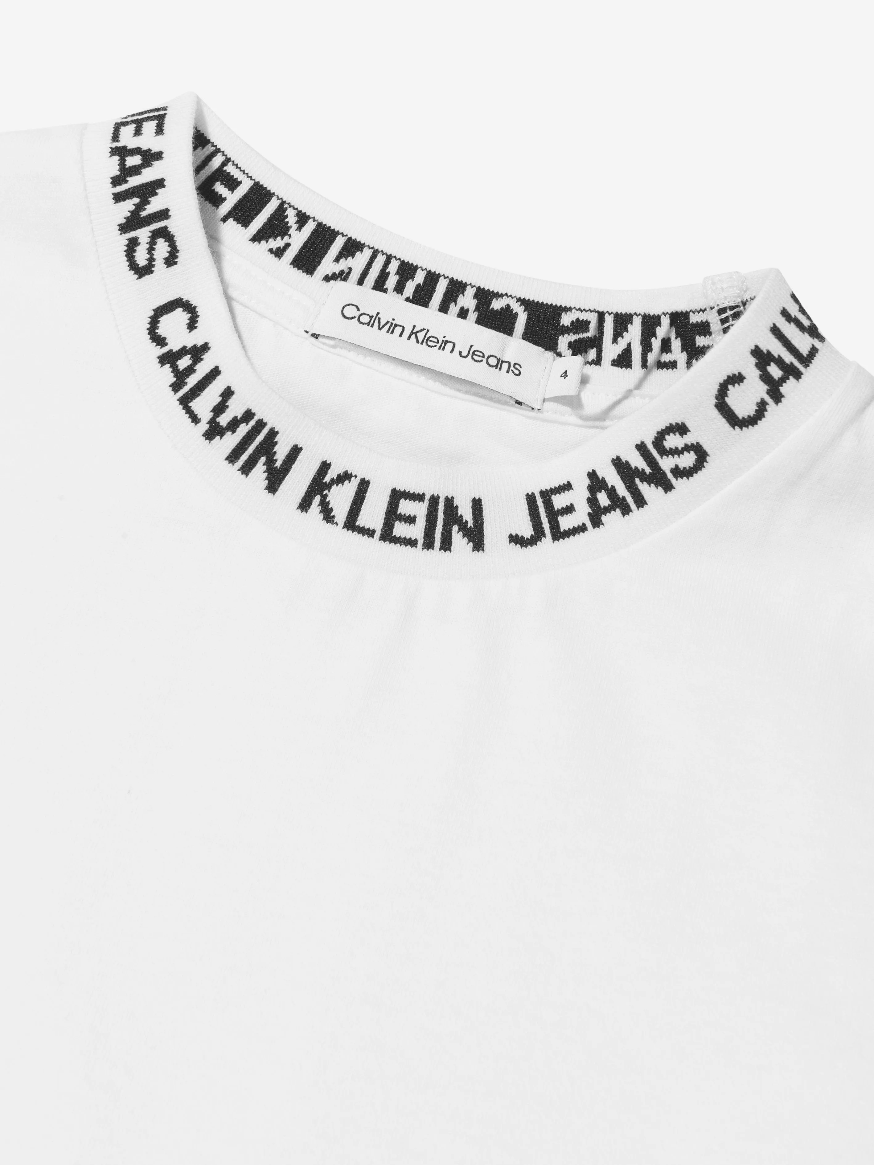 Calvin Klein Unisex Intarsia Logo T-Shirt