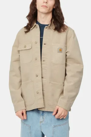 Carhartt WIP Michigan Organic Chore Coat (Dusty Hamilton Brown)