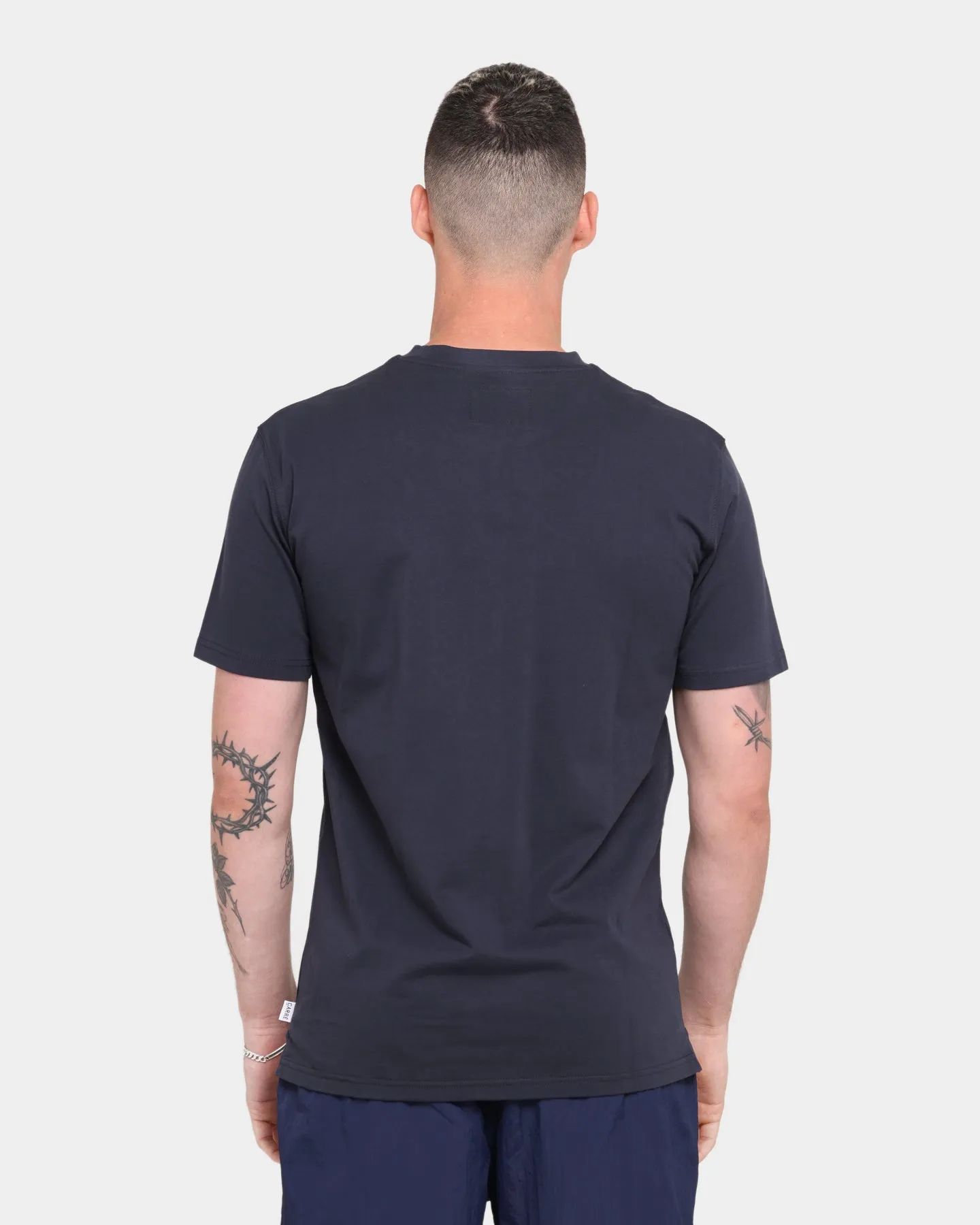 Carré Restart Pocket Short Sleeve T-Shirt Navy