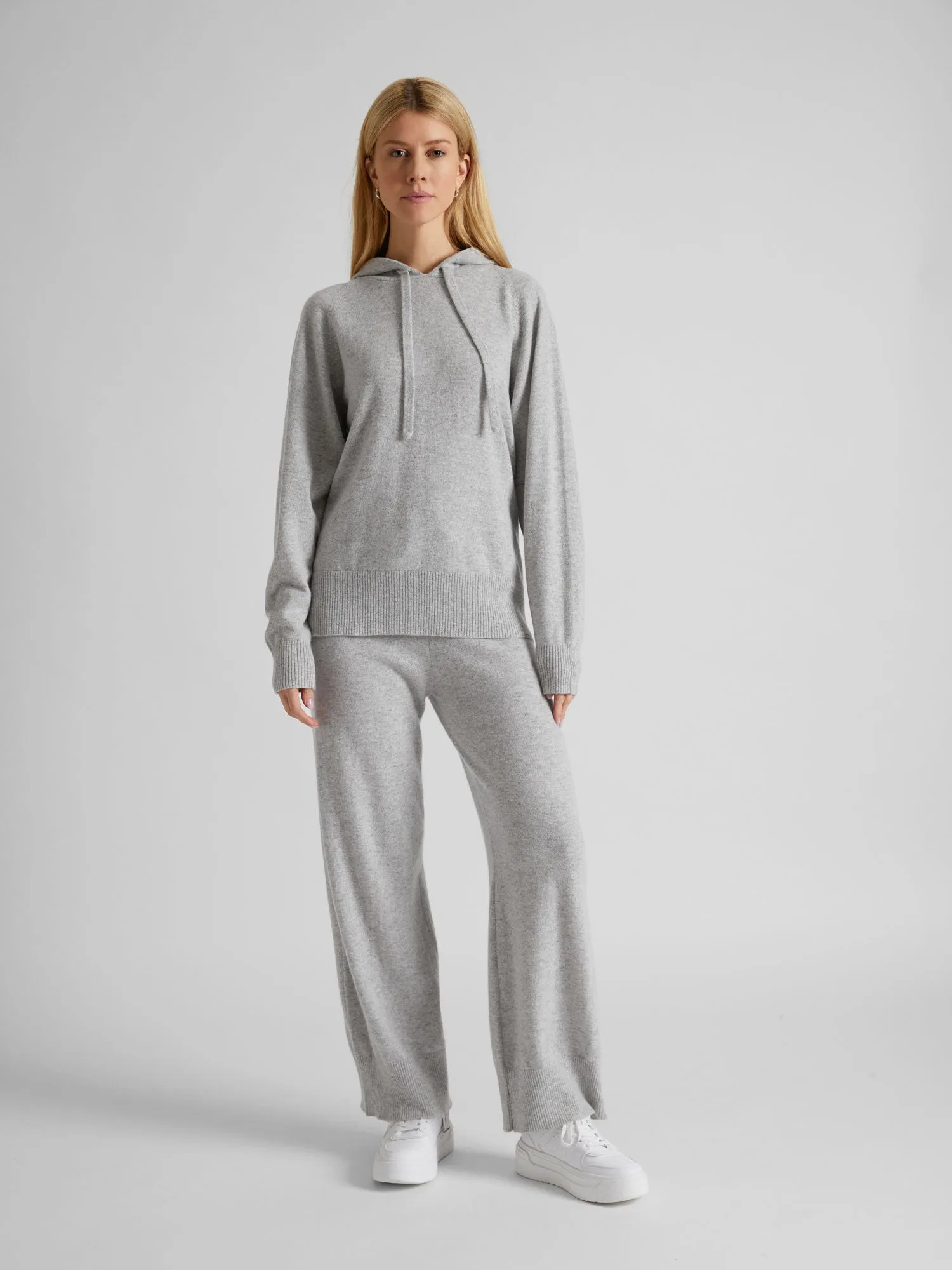 Cashmere pants "Lux pants" - light grey