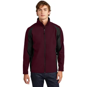 CLOSEOUT - Sport-Tek Colorblock Soft Shell Jacket