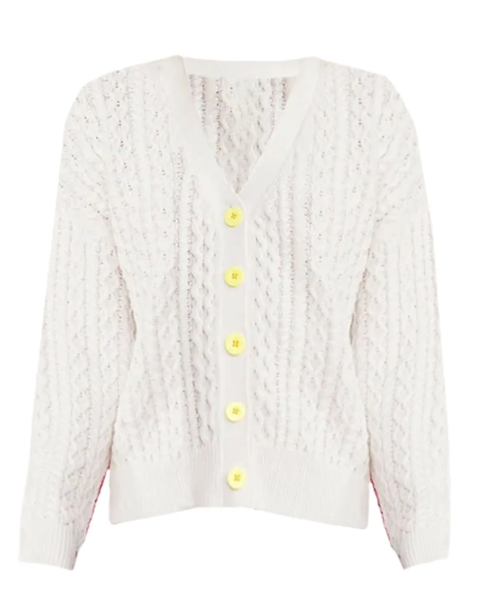 Cloud White Just Add Love Suzanne Cardigan