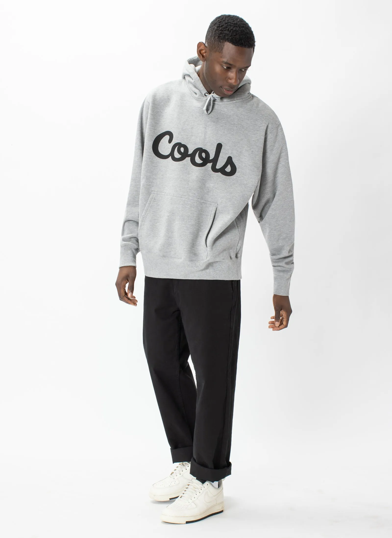 Cools Hood Sweatshirt Grey Melange