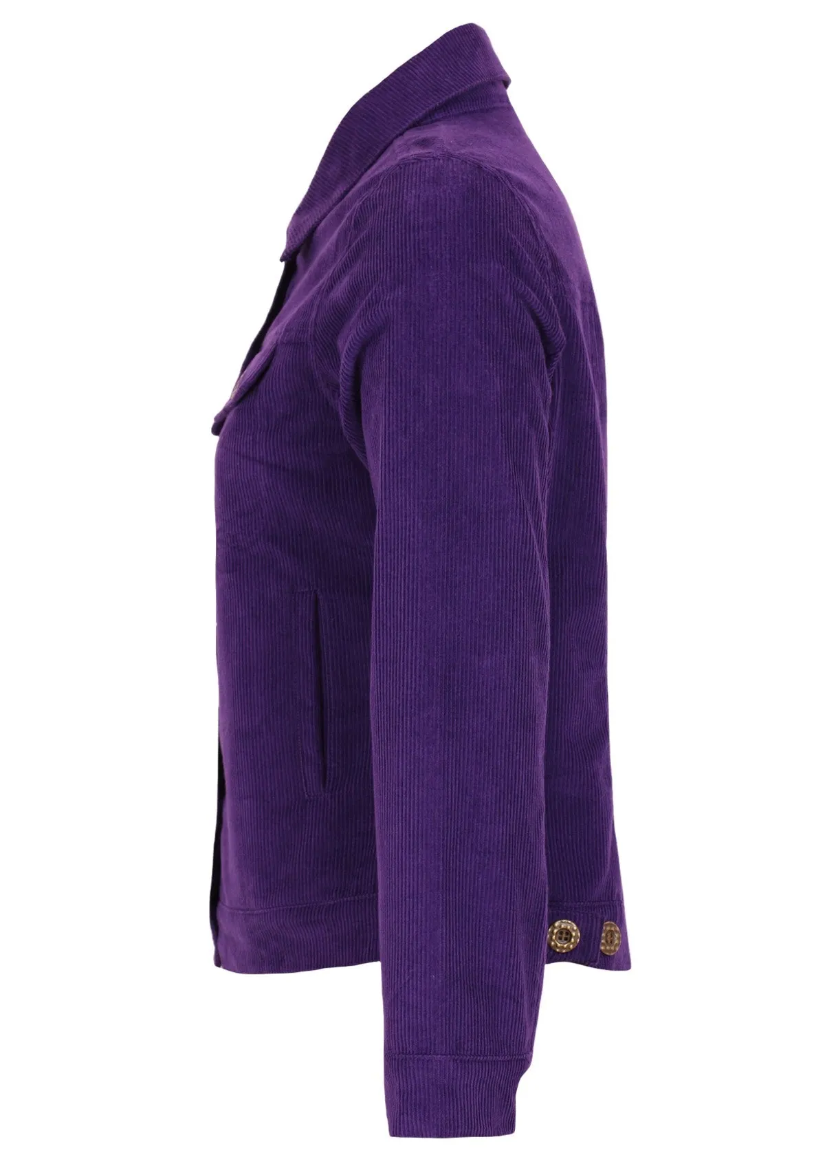 Corduroy Jacket Parachute Purple