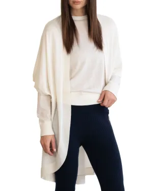 Cream Riviera Thin Cashmere Wrap