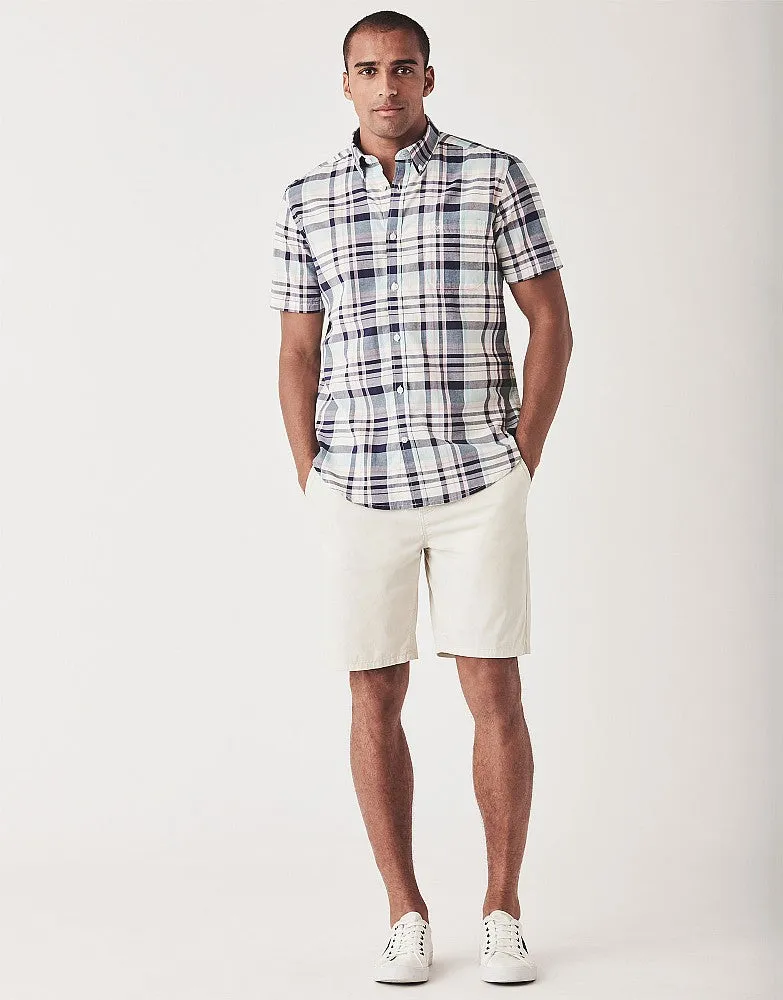 Crew Clothing Bickleigh Short Sleeve Bold Check Shirt