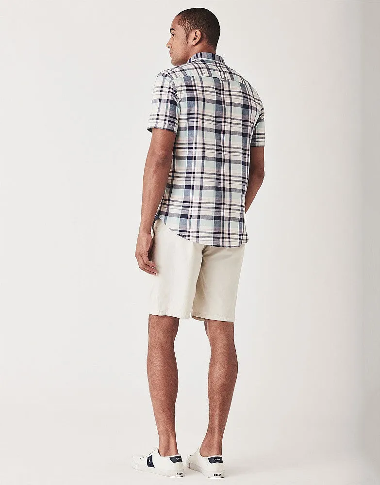 Crew Clothing Bickleigh Short Sleeve Bold Check Shirt