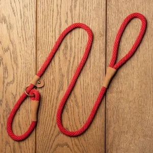 Dog Leads - Brick Red