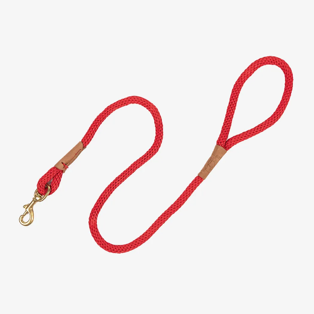 Dog Leads - Brick Red