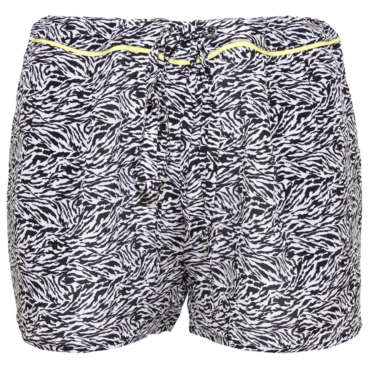 Drawstring Waist Printed Shorts