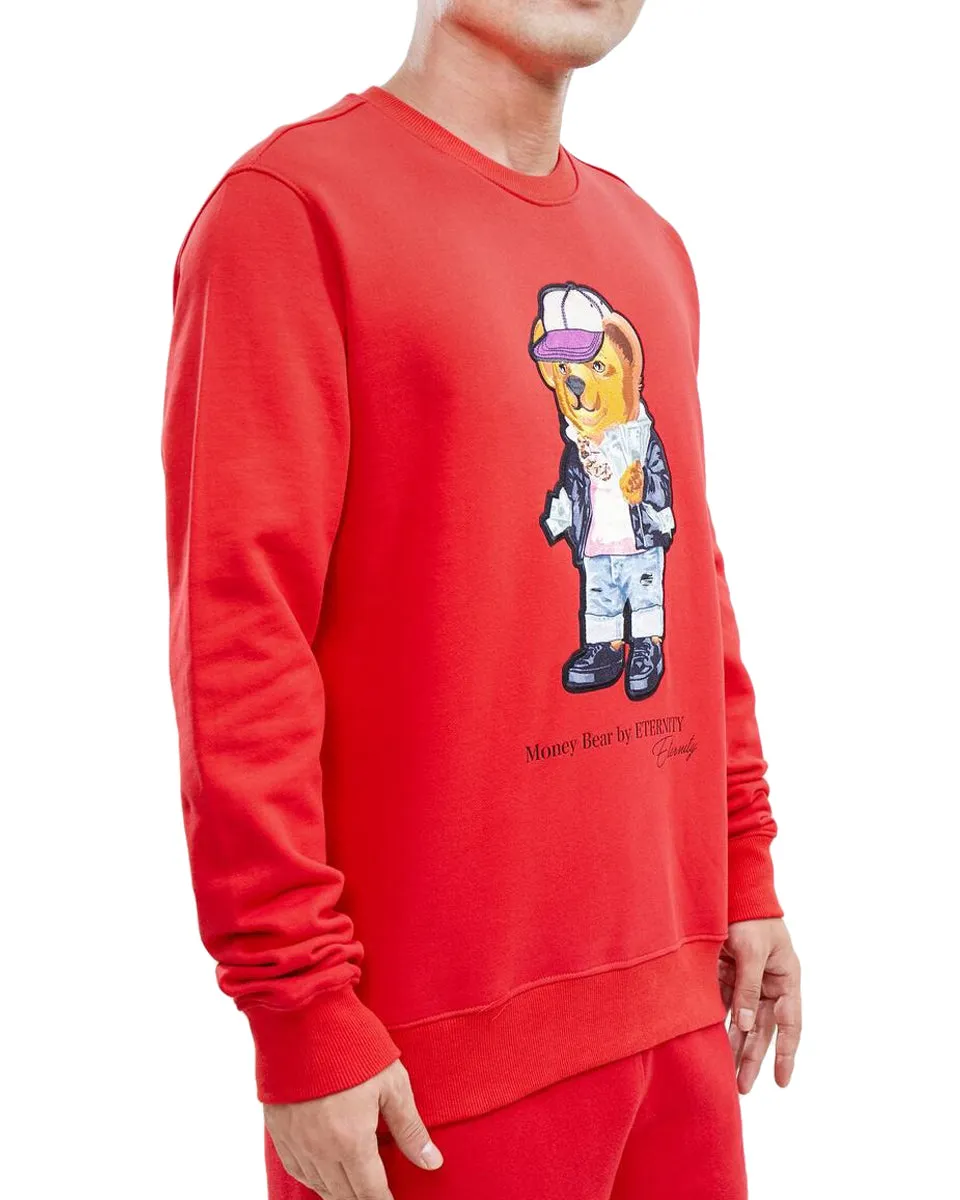 Eternity BC/AD Men's Money Bear Crewneck Sweatshirt