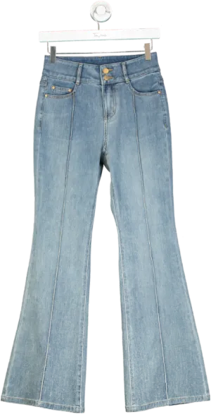 Goelia Blue Flared Jeans UK 6