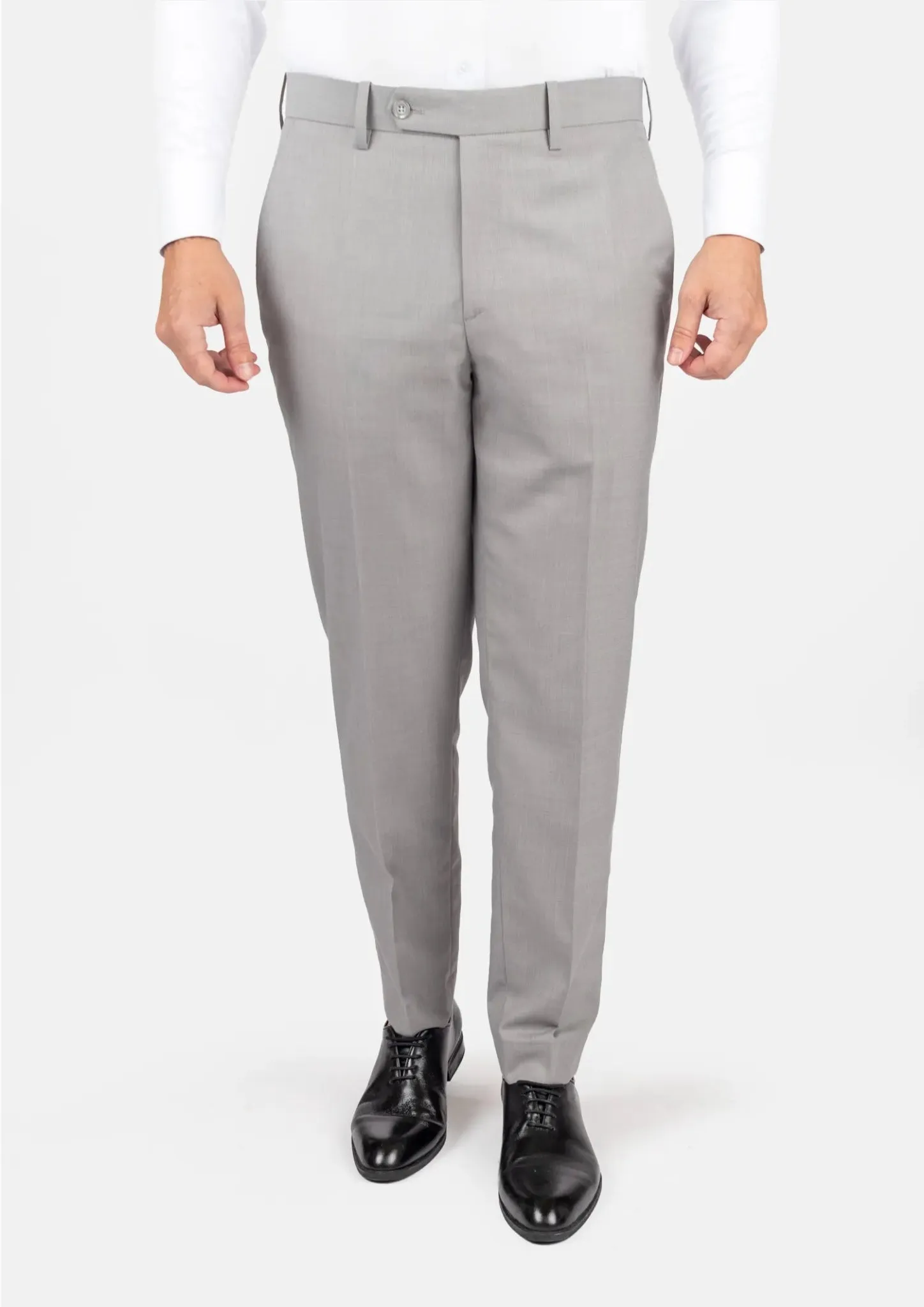 Harbor Grey Sharkskin Pants