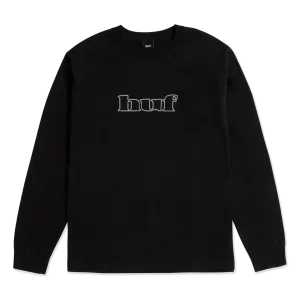 HUF Certificate Long Sleeve T-Shirt Black