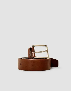 Leather Belt Light Brown