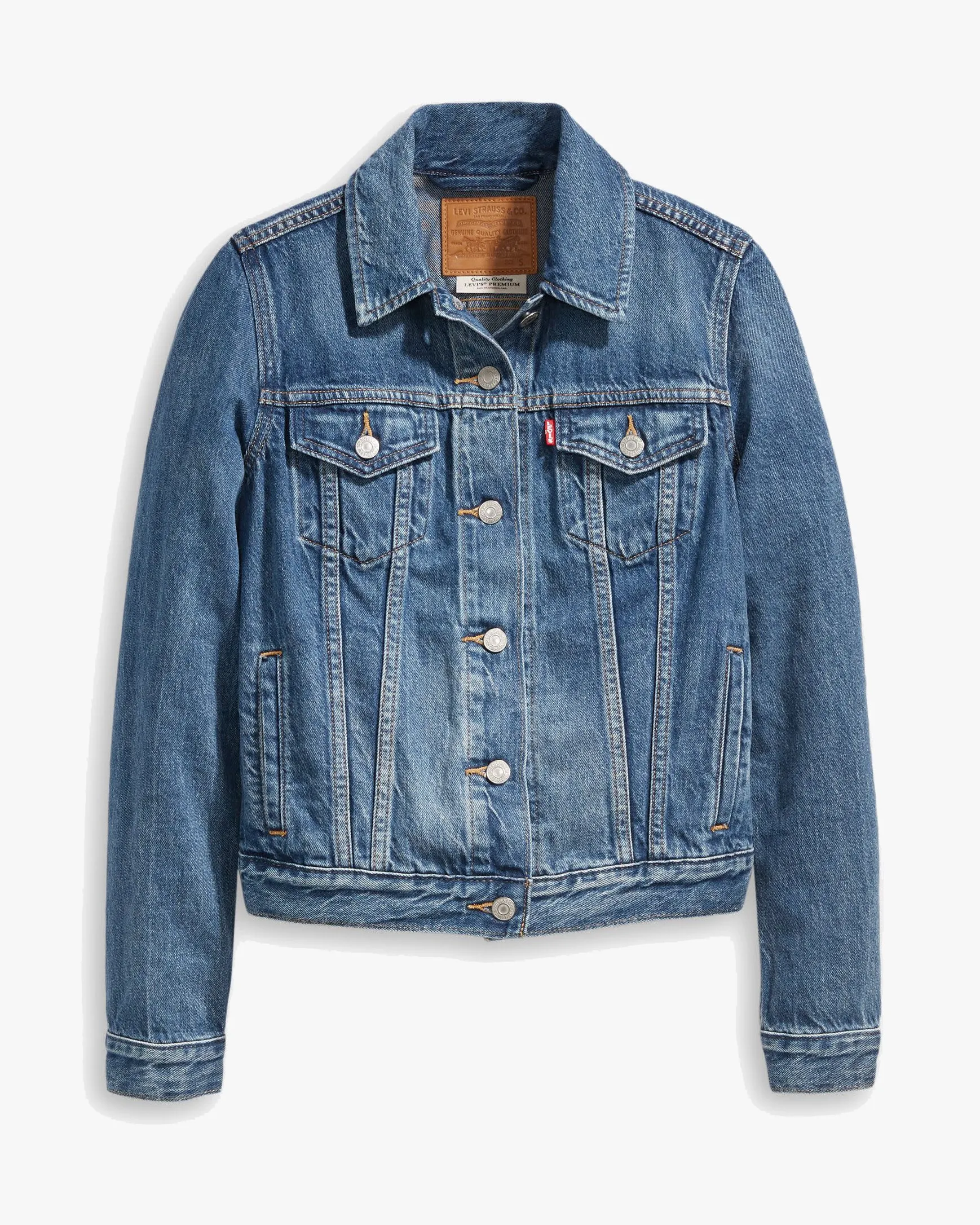 Levi's® Womens Original Trucker Jacket - Soft As Butter Dark