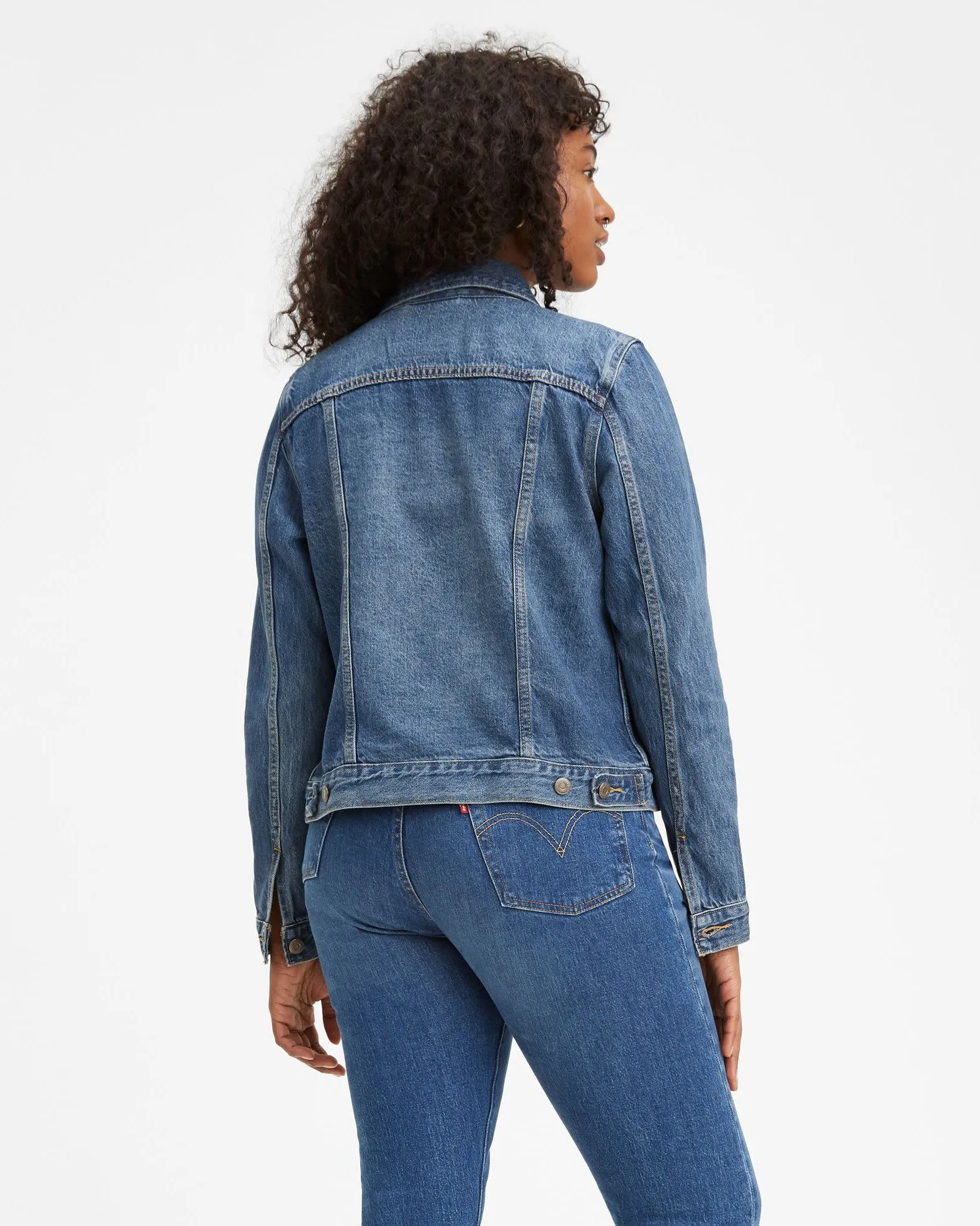 Levi's® Womens Original Trucker Jacket - Soft As Butter Dark