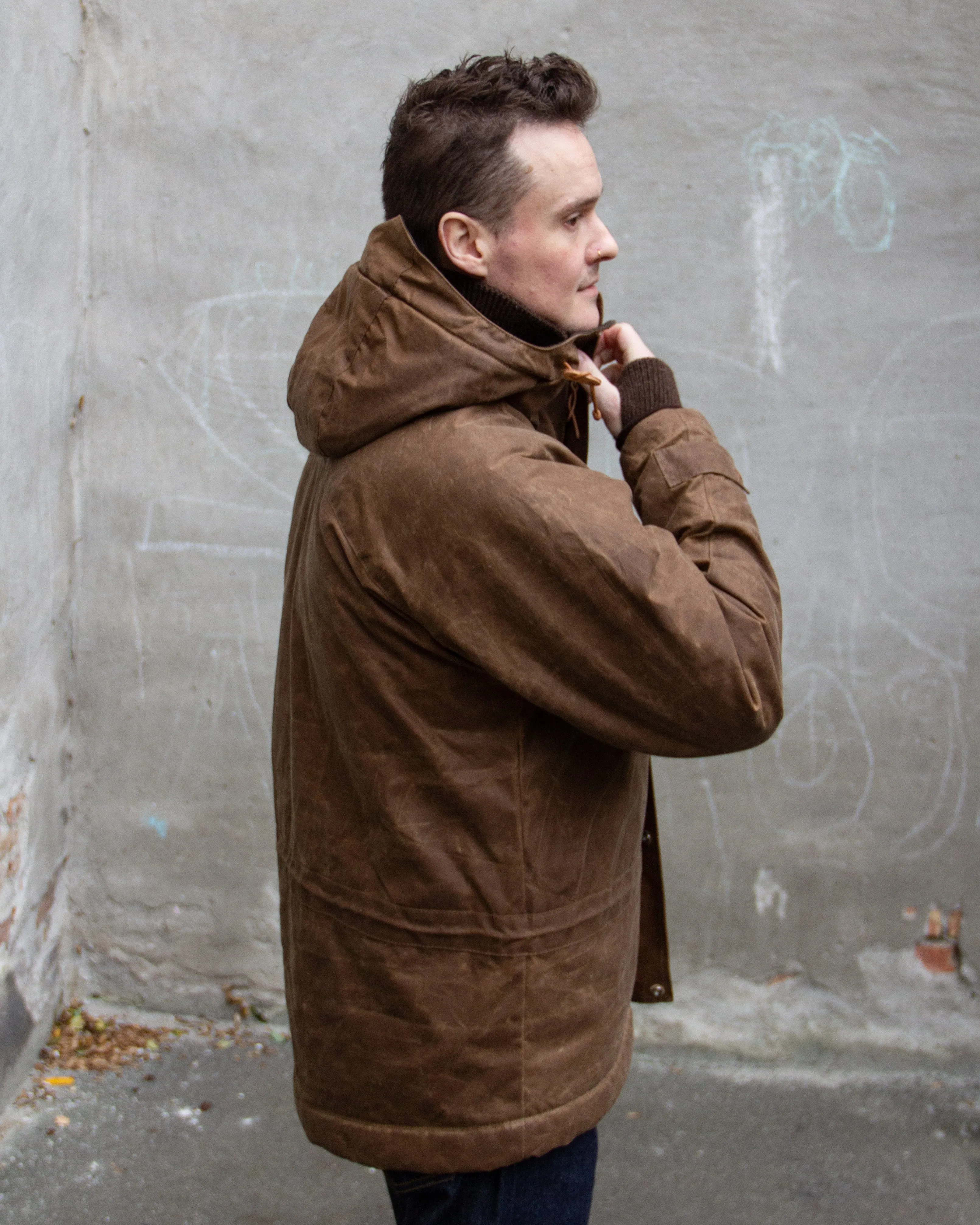 Manifattura Ceccarelli, Mountain Jacket, Dark Tan