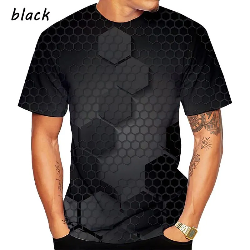 Men's 3D Printed T-Shirt 25871605L