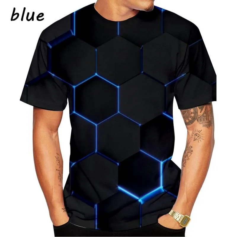 Men's 3D Printed T-Shirt 25871605L