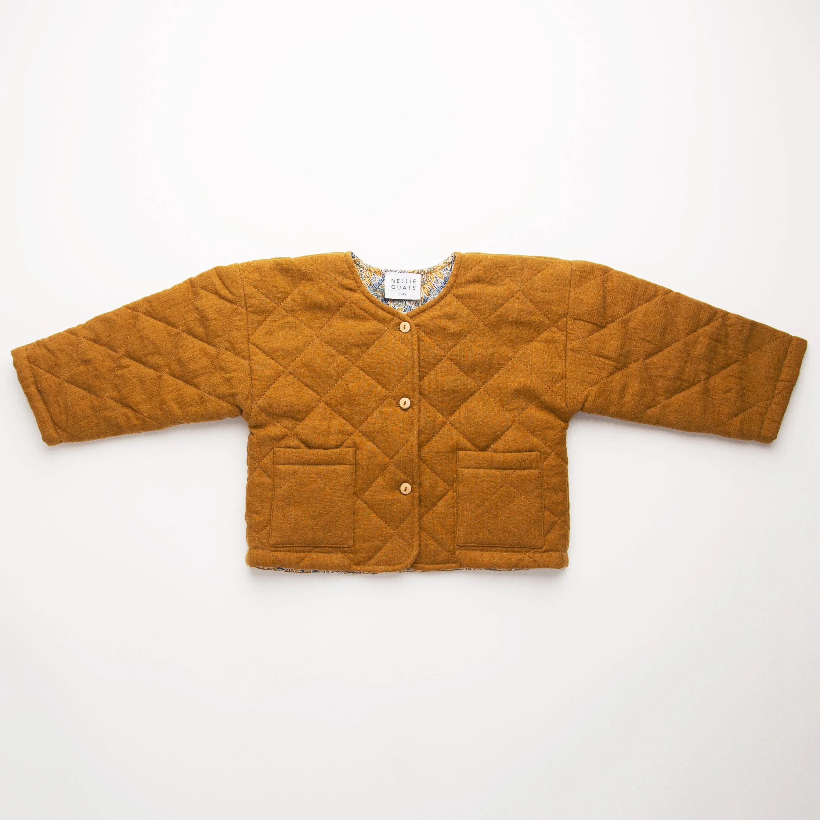 Nellie Quats Twister Jacket - Burnt Caramel