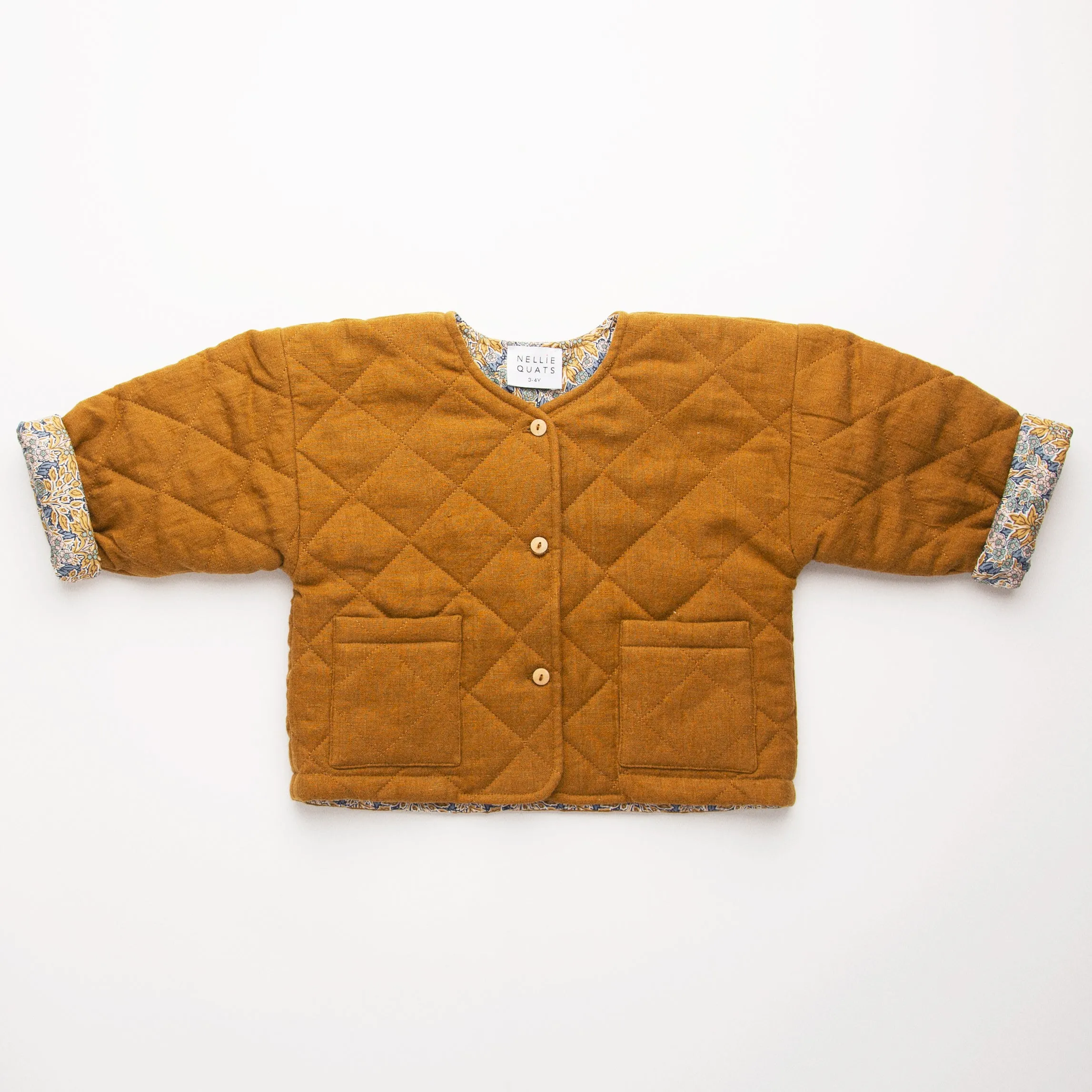 Nellie Quats Twister Jacket - Burnt Caramel