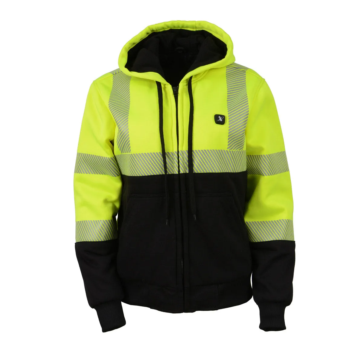 Nexgen Heat MPL2773SET Women's Heated Hoodie High-Viz Reflective -