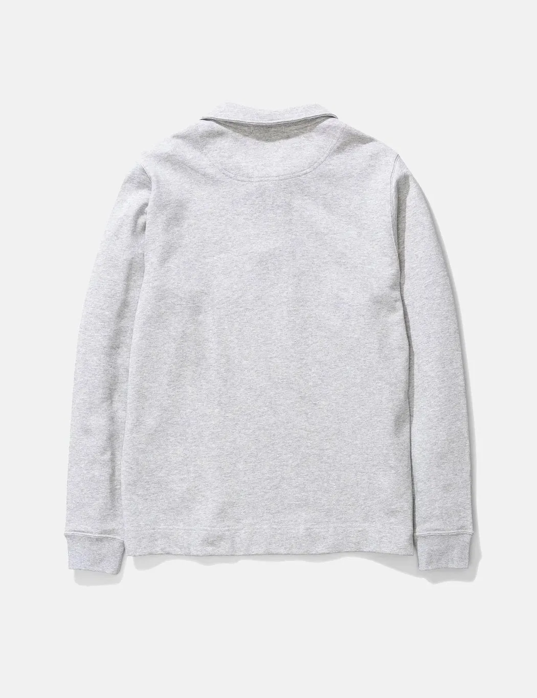 Norse Projects Jorn Half Zip Sweatshirt - Light Grey Melange