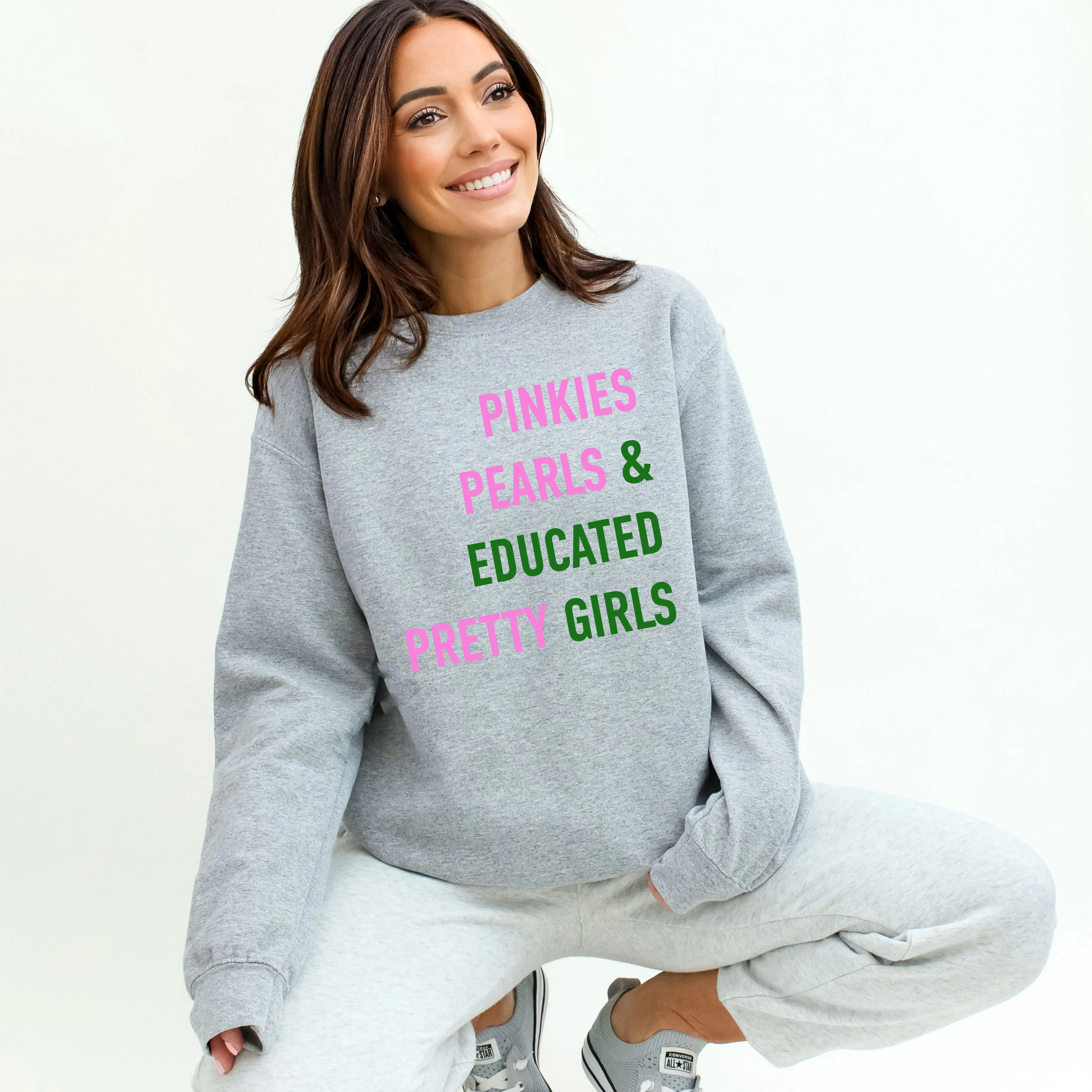 Pearls and Educated Pretty Girls | Sweatshirt