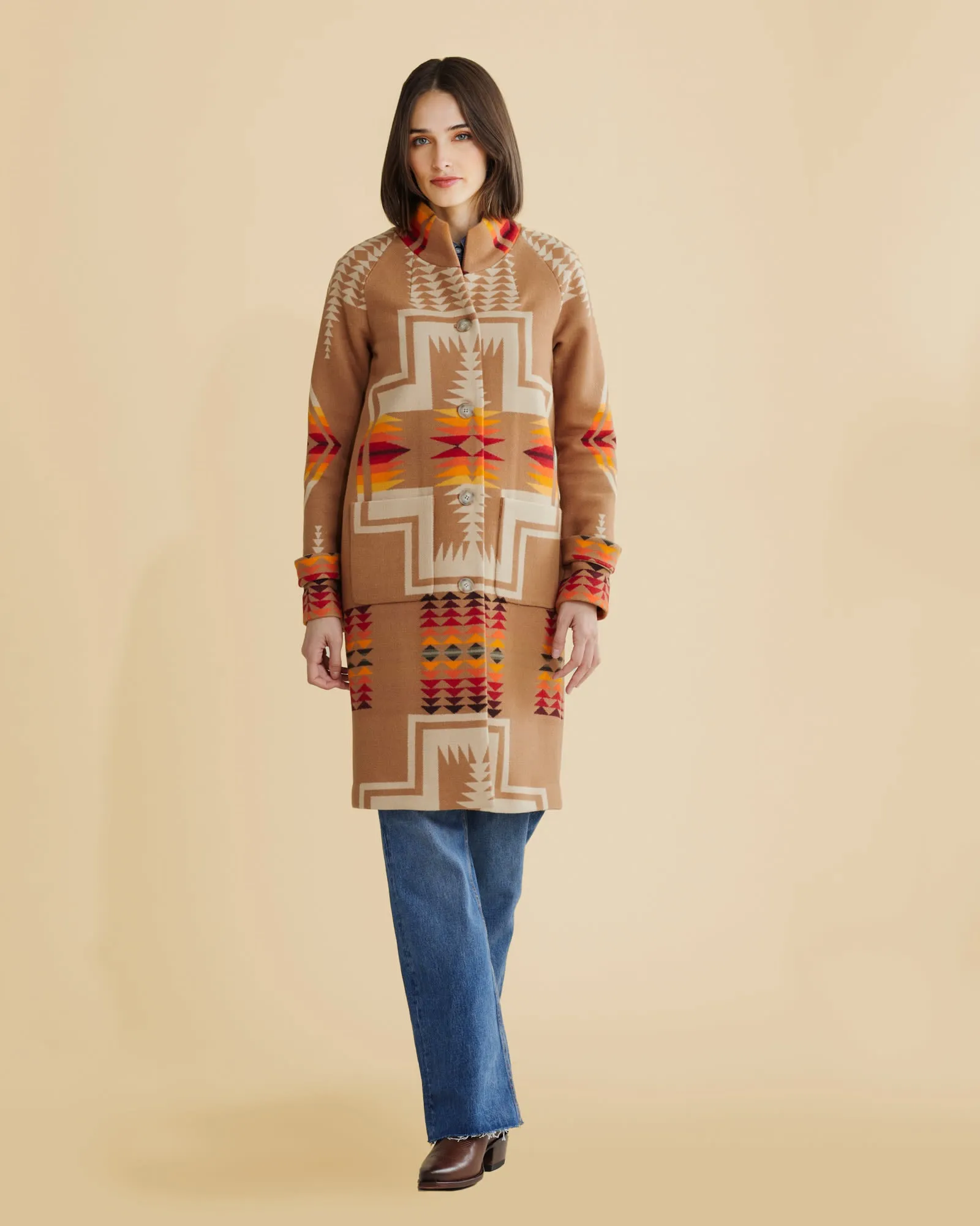 Pendleton Women's Harding Archive Blanket Coat