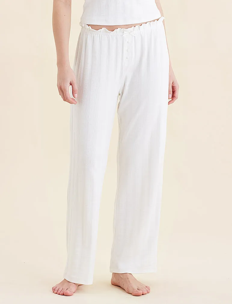 Pippa Pointelle Full Length Pant