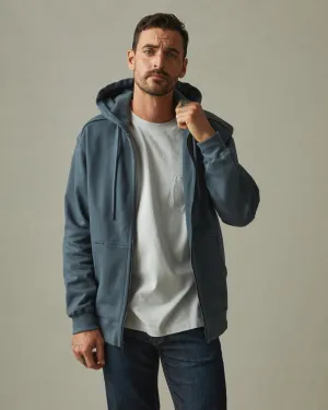 Relaxed Classic Full Zip - Vintage Indigo