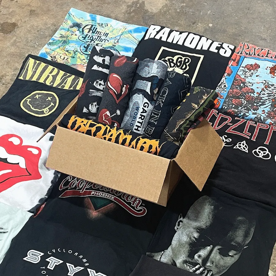 Rock & Music T-Shirts Mystery Box