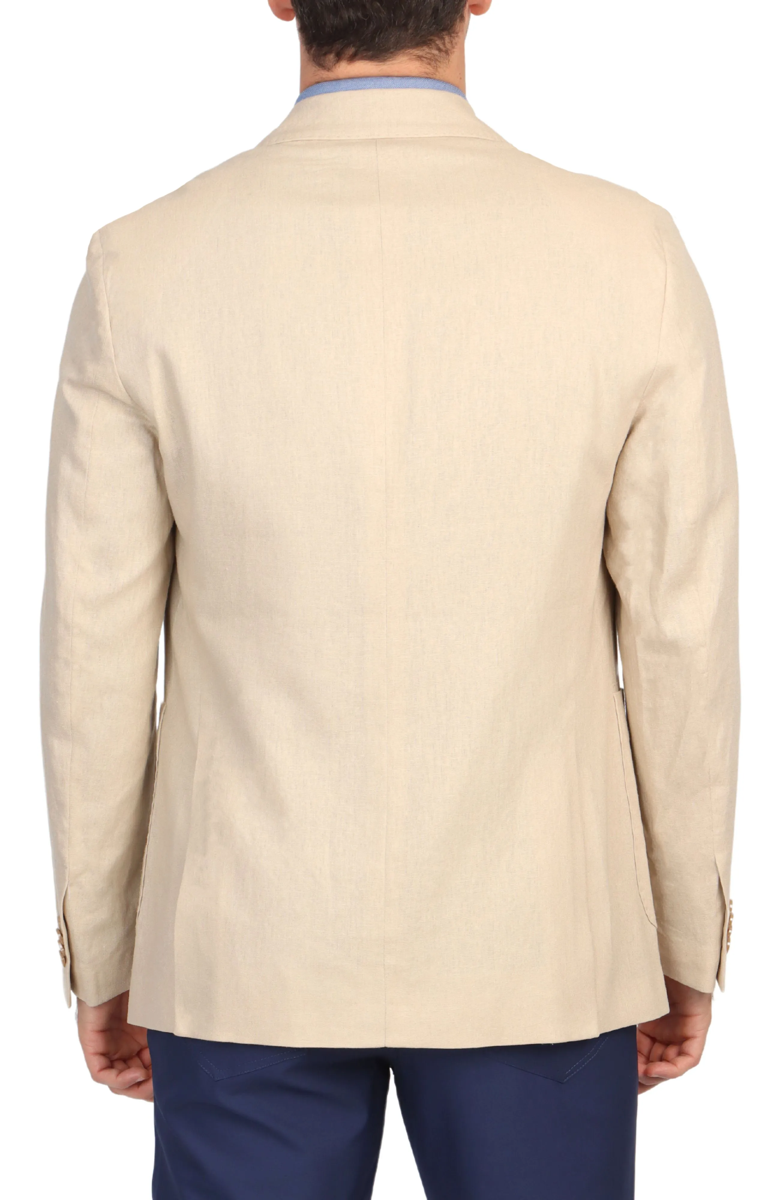 Signature Solid Classic Linen Sport Coat